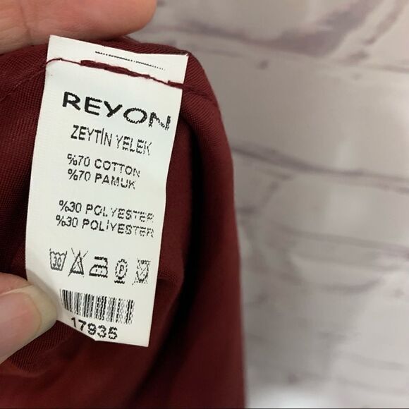 Reyon small vest with fringe - Picture 5 of 5